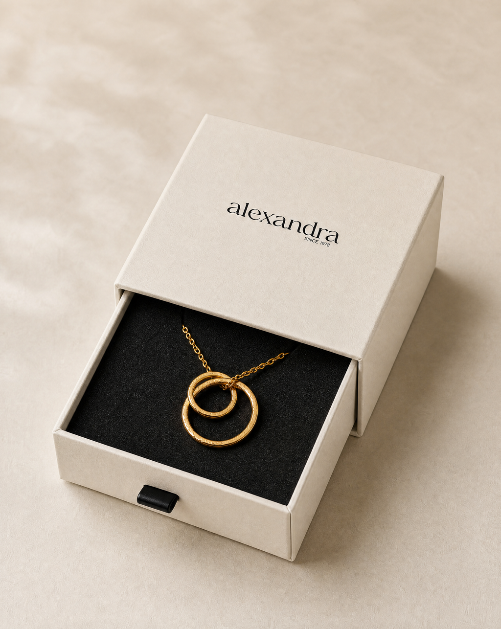 Gold Interlocking Necklace | Solari Aurea