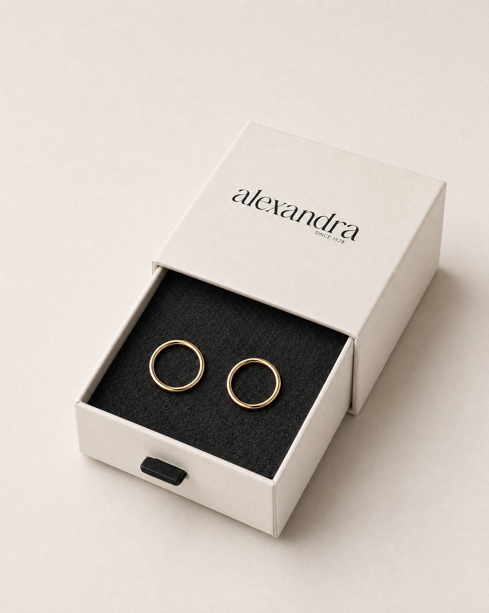 Minimal Stud Gold Earrings | Solstice